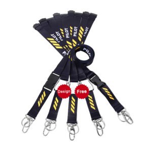 No Minimum Order Manufacturer Personalized Polyester Sublimation Printing Custom Lanyards